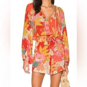 Spell & the Gypsy Tyler romper in Chili - size XS resort vacation - never worn